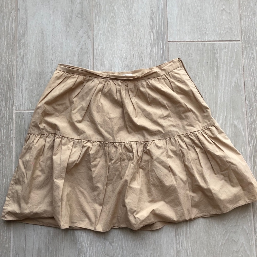 Madewell Ruffle Skirt Sz 0 Like New